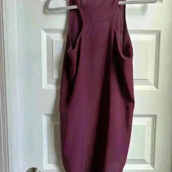 Frenchi Nordstrom Size S Small sleeveless razor back halter tank top blouse - Picture 4 of 4